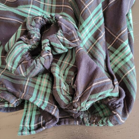 CAbi Big Sur Plaid Button Front Shirt Green Casual Viscose Fall Women Small - Picture 9 of 13